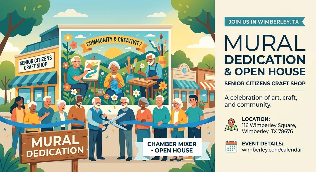 Senior Citizens Craft Shop - Mural Dedication